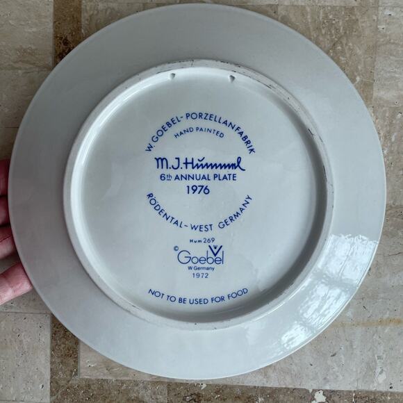 Vintage Goebel West Germany 1976 plate - Picture 2 of 3
